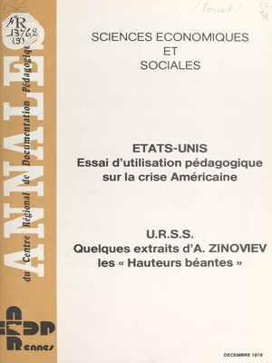 cover image of États-Unis